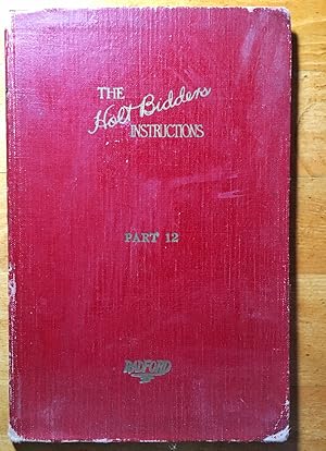 The Holt Bidders Instructions - Part 12 - Thatched Roofed Houses - 1926