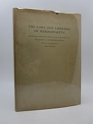 The Laws and Liberties of Massachusetts
