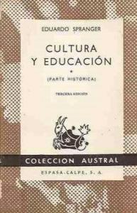 Seller image for Cultura y educacin I (parte histrica) for sale by Librera La Candela