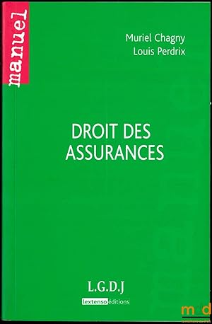 Bild des Verkufers fr DROIT DES ASSURANCES, coll. Manuel zum Verkauf von La Memoire du Droit