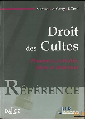 Bild des Verkufers fr DROIT DES CULTES, coll. Rfrences zum Verkauf von La Memoire du Droit
