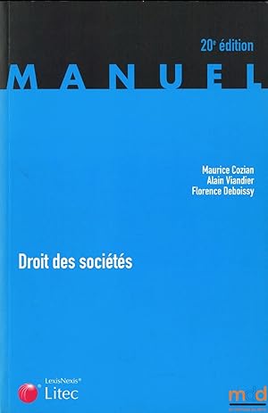 Seller image for DROIT DES SOCITS, 20med. for sale by La Memoire du Droit