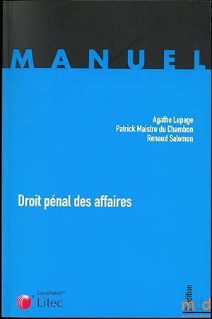 Seller image for DROIT PNAL DES AFFAIRES, 2me d. for sale by La Memoire du Droit