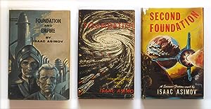 Seller image for Foundation Trilogy SIGNED AND INSCRIBED BY AUTHOR ( Foundation, Foundation and Empire, Second Foundation ) for sale by Dale Steffey Books, ABAA, ILAB
