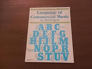 Seller image for Language Of Commercial Music Bulletin #6 Jim Progris for sale by Joseph M Zunno