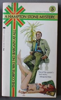 Bild des Verkufers fr THE CORPSE WAS NO BARGAIN AT ALL. (#3 in the Hampton Stone Mystery Series; Paperback Book # 64-505 ) zum Verkauf von Comic World