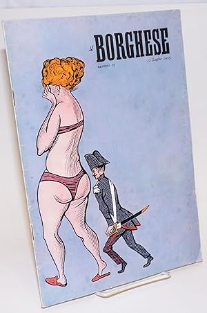 Image du vendeur pour Il Borghese; numero 29, 22 Luglio 1955 mis en vente par Bolerium Books Inc.