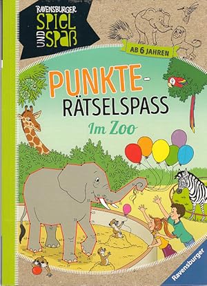 Seller image for Punkte-Rtselspa: Im Zoo. Sybille Siegmund-Stiefenhofer / Ravensburger Spiel und Spa for sale by AMAHOFF- Bookstores