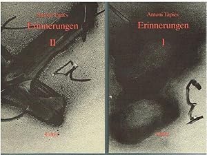 Bild des Verkufers fr Erinnerungen. Fragmente einer Autobiographie. 2 Bnde. zum Verkauf von Antiquariat Bernd Preler