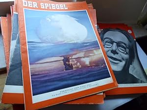 Der Spiegel. Das Deutsche Nachrichten-Mazagzin. Konvolut von 51 Heften aus den Jahrgängen 1951 bi...