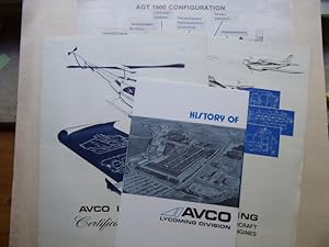 Seller image for AVCO LYCOMING Certificated Helicopter engines (and) Aircraft engines for sale by Antiquariat Heinzelmnnchen