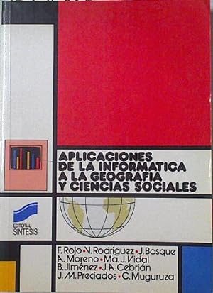 Seller image for Aplicaciones de la informtica a la geografa y ciencias sociales for sale by Almacen de los Libros Olvidados