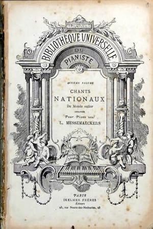 Chants nationaux du monde entier, arrangés pour piano seul