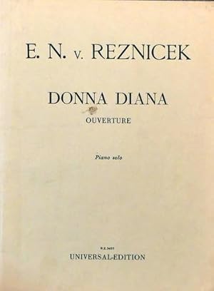 Donna Diana. Ouverture. Piano solo