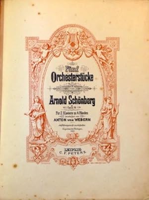 [Op. 16] Fünf Orchesterstücke Opus 16. Für 2 Klaviere zu 4 Händen bearbeitet von Anton von Webern