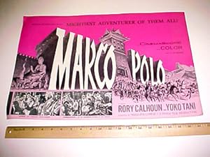 MARCO POLO-HUGE! PRESSBOOK-YOKO TANI-RARE VG