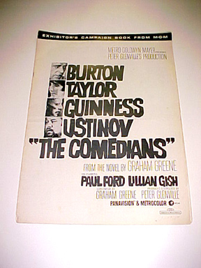 COMEDIANS-BURTON/LIZ TAYLOR-PRESSBOOK VG