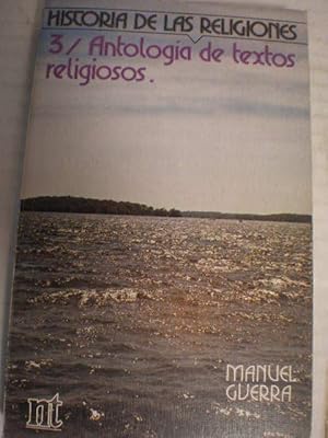 Historia de las religiones 3. Antología de textos religiosos
