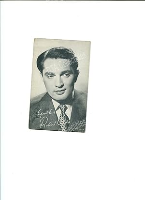 ROBERT ALDA-ARCADE CARD-1950'S-PORTRAIT!!! FN