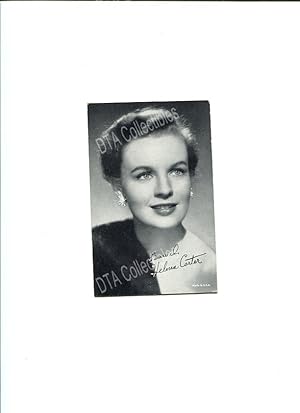 HELENA CARTER-ARCADE CARD-1950'S-PORTRAIT!!! FN