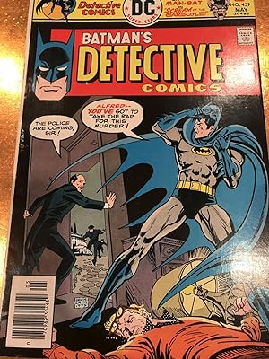 BATMAN'S DETECTIVE COMICS 459