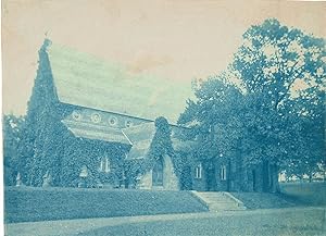 Seller image for A COLLECTION of 29 ORIGINAL CYANOTYPE PHOTOGRAPHS of ST. STEPHEN'S COLLEGE later to become BARD COLLEGE together with 14 ORIGINAL PAMPHLETS, BROCHURES & OTHER ORIGINAL EPHEMERAL PUBLICATIONS, including 3 related to the ritual "BURYING OF THE ALGEBRA". for sale by Blue Mountain Books & Manuscripts, Ltd.