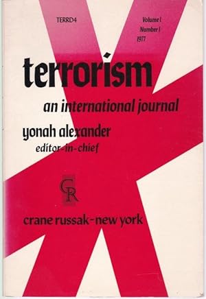 Bild des Verkufers fr Terrorism. An International Journal, Volume I, Number I, 1977 zum Verkauf von Graphem. Kunst- und Buchantiquariat