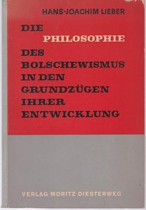 Seller image for Die Philosophie des Bolschewismus in den Grundzgen ihrer Entwicklung (= Staat und Gesellschaft, Band 3) for sale by Graphem. Kunst- und Buchantiquariat