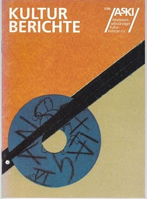 Bild des Verkufers fr Kulturberichte 1/96 zum Verkauf von Graphem. Kunst- und Buchantiquariat