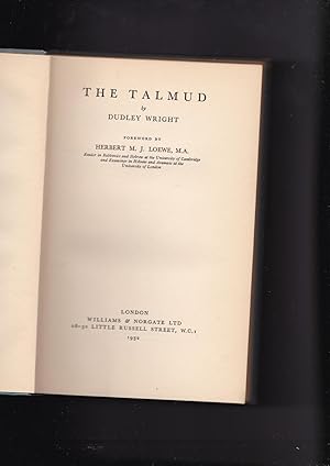 Image du vendeur pour THE TALMUD mis en vente par Meir Turner
