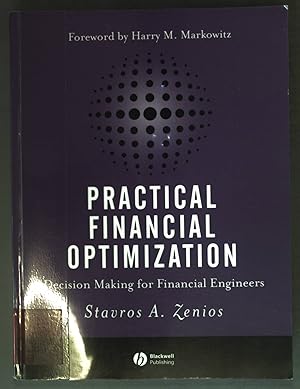 Image du vendeur pour Practical Financial Optimization: Decision Making for Financial Engineers; mis en vente par books4less (Versandantiquariat Petra Gros GmbH & Co. KG)