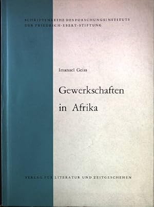 Imagen del vendedor de Gewerkschaften in Afrika a la venta por books4less (Versandantiquariat Petra Gros GmbH & Co. KG)