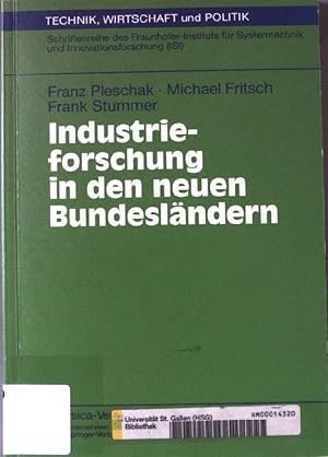 Seller image for Industrieforschung in den neuen Bundeslndern. Technik, Wirtschaft und Politik ; Bd. 42 for sale by books4less (Versandantiquariat Petra Gros GmbH & Co. KG)