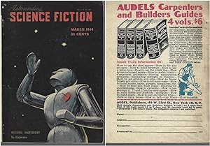 Image du vendeur pour Astounding Science Fiction 1949 Vol. 43 # 01 March: Seetee Shock (pt 2) / Opening Doors / Throwback / Customs Declaration / The Glass Eye / Fireproof mis en vente par John McCormick