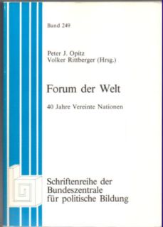Seller image for Forum der Welt. 40 Jahre Vereinte Nationen. for sale by Leonardu