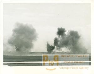 Navy Dive Bomber Squadron Bombing Exercise Photo 1941