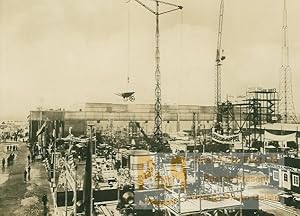 Leipzig Fair Bau Industrie Exhibition old Photo 1930