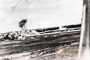 WWII Libya Bombers Hit Enemy Barracks WW2 Photo 1941