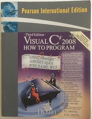 Seller image for Visual C# 2008 How to Program: COMPLETE WITH CDInternational Edition for sale by Chris Barmby MBE. C & A. J. Barmby