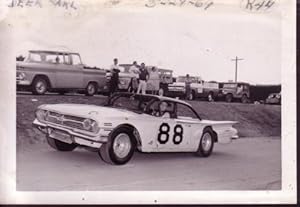 EARL DEER #88 STOCK CAR IMPALA 1969 RACE PHOTO FN