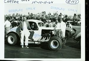 RAGS CARTER #1 MODIFIED 1964-AUTO RACING PHOTO