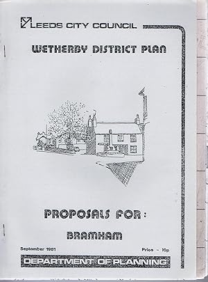 Image du vendeur pour Wetherby District Plan: Proposals for Bramham mis en vente par Lazy Letters Books