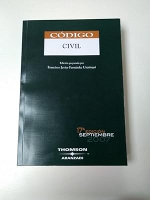 Bild des Verkufers fr Codigo Civil zum Verkauf von Libros Ambig