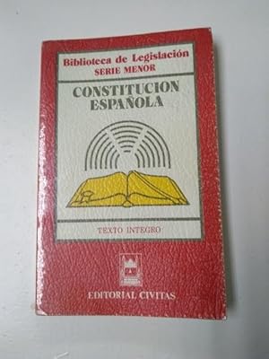 Imagen del vendedor de Constitucion espaola a la venta por Libros Ambig