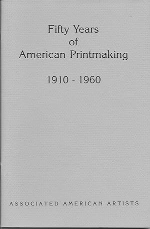 Immagine del venditore per Fifty Years of American Printmaking, 1910-1960: November 1-26, 1988 venduto da stephens bookstore