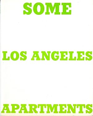 Some Los Angeles apartments. Second edition, 1970