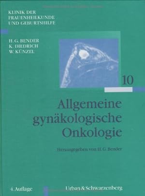 Seller image for Allgemeine gynkologische Onkologie. (= Klinik der Frauenheilkunde und Geburtshilfe, Bd. 10). for sale by Versandantiquariat Waffel-Schrder