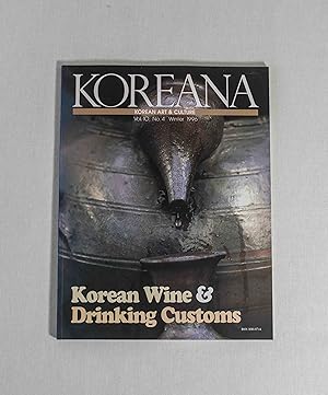 Bild des Verkufers fr Koreana: Korean Art and Culture, Vol. 10, No. 4, Winter 1996. Korean Wine & Drinking Customs. zum Verkauf von Versandantiquariat Waffel-Schrder