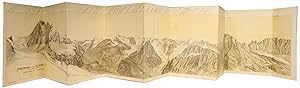 Imagen del vendedor de Panorama vom Mt. (Mont) Avril 3341m. (Val de Bagne, Wallis). (Aus: Beilagen Jahrbuch S.A.C. Schweizer Alpenklub 26.Jrg.) a la venta por Harteveld Rare Books Ltd.