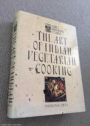 Bild des Verkufers fr Lord Krishna's Cuisine: Art of Indian Vegetarian Cooking (1st ed hardback) zum Verkauf von 84 Charing Cross Road Books, IOBA